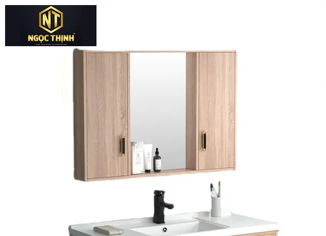 Xưởng Nội Thất Ngọc Thịnh Long Thành - Bình Định - Tủ Lavabo gỗ - TLNT08 Xưởng Nội Thất Ngọc Thịnh Long Thành - Bình Định - Tủ Lavabo gỗ - TLNT08